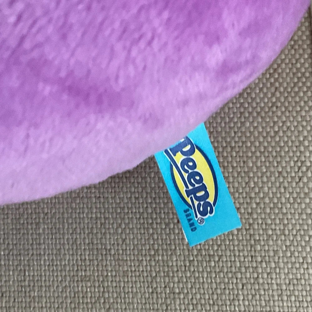 Peeps Purple Plush Bunny Dog Toy